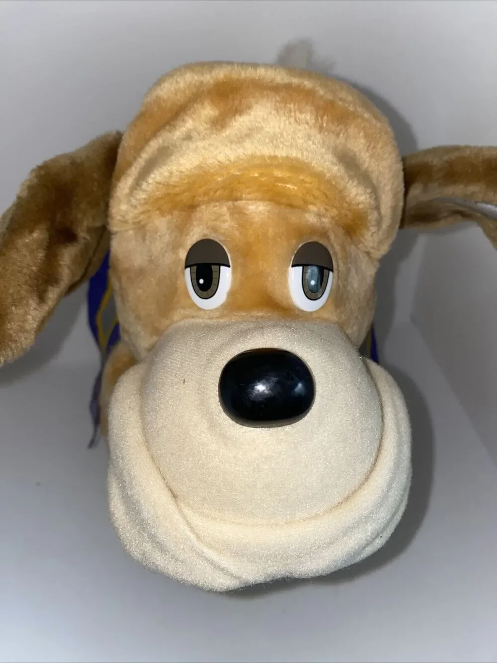 Vintage 1991 Tonka Pooch Patrol Puppy Dog Plush Stuffed Animal Toy w/ Cape 90s